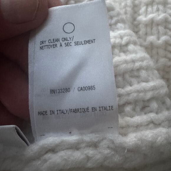 THOM BROWNE: Men's Wool Funmix Chunky Crewneck - 1 - Picture 5 of 7